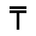 Kazakhstani tenge symbol