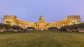 Kazan Cathedral or Cathedral of Our Lady of Kazan at night, Saint Petersburg, Russia.