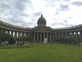 Kazan Cathedral is one of the largest churches in St. Petersburg