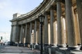 Kazan Cathedral, Saint Petersburg outside colonnade