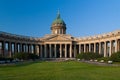 Kazan Cathedral, Saint-petersburg, Russia Royalty Free Stock Photo