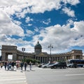 Kazan Cathedral in St.Petersburg, Russia Royalty Free Stock Photo