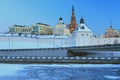 Kazan Kremlin, complex of Governor palace Royalty Free Stock Photo