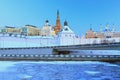 Kazan Kremlin, complex of Governor palace, northern case of Gun yard, Qol Sharif mosque
