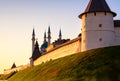 Kazan Kremlin at sunset, Tatarstan, Russia Royalty Free Stock Photo