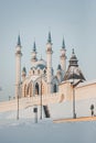 Kazan kul sharif mosque winter