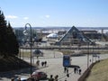 Kazan, Pyramid, view from the Square on may 1.