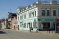 KAZAN, REPUBLIC TATARSTAN, RUSSIA - May, 2014: The streets of t