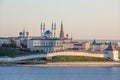 Kazan, Republic of Tatarstan, Russia. View of the Kazan Kremlin Royalty Free Stock Photo