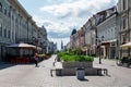 Kazan, Russia - June 1 , 2023: Bauman Street, Kazan. People walking tourist pedestrian Bauman street, located in central