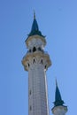 Kazan, Russia - June 20 2021 - beautiful view of the Kul-Sharif mosque during sunny summer day in Kazan kremlin. Islamic architect Royalty Free Stock Photo