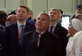 Kazan, Russia. May 19, 2022. Tatarstan President Rustam Minnikhanov at the Russia-Islamic World Summit: KazanSummit 2022