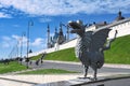 Zilant Dragon sculpture near the Kazan Kremlin