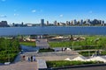 Kazan city skyline from the Kremlin embankment