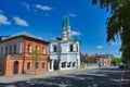 Galeevskaya Mosque building in Kazan downtown