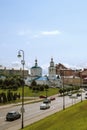 Kazan, Tatarstan, Russia. June 1, 2023 Pyatnitskaya Church view from Baturin Street