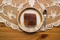 Kazandibi / Turkish Dessert. Royalty Free Stock Photo