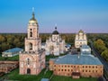 Kazansky Female Monastery in Vyshny Volochyok, Russia Royalty Free Stock Photo