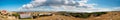 Kazantip peninsula panorama Royalty Free Stock Photo