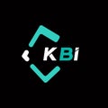 KBI creative minimalist letter logo. KBI unique vector initials alphabet letter logo design Royalty Free Stock Photo