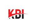 KBI Letter Initial Logo Design Vector Illustration Royalty Free Stock Photo