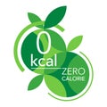 0 kcal badge - zero calorie