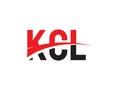 KCL Letter Initial Logo Design Vector Illustration Royalty Free Stock Photo