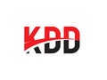 KDD Letter Initial Logo Design Vector Illustration Royalty Free Stock Photo