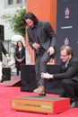 Keanu Reeves Hand and Foot Print Ceremony Royalty Free Stock Photo