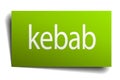 kebab sign