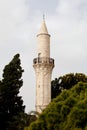 Kebir Mosquealso known as Buyuk mosque minaret in Larnaca, Cyprus