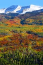 Kebler pass in autumn Royalty Free Stock Photo