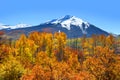 Kebler pass in autumn Royalty Free Stock Photo