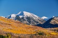 Kebler Pass in Colorado Rocky Mountains Royalty Free Stock Photo