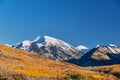 Kebler Pass in Colorado Rocky Mountains Royalty Free Stock Photo