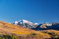 Kebler Pass in Colorado Rocky Mountains Royalty Free Stock Photo