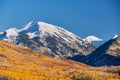 Kebler Pass in Colorado Rocky Mountains Royalty Free Stock Photo