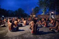 Kecak dance in Bali Royalty Free Stock Photo
