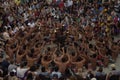 Kecak dance is a traditional Balinese dance that is worldwide Royalty Free Stock Photo