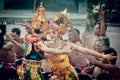 Kecak Dancer at uluwatu Bali