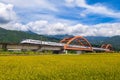 Kecheng bridge near yuli railway station in hualien, taiwan