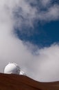 Keck telescopes, Mauna Kea, Big Island, Hawaii Royalty Free Stock Photo