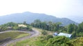 KEDAH, LANGKAWI, MALAYSIA - APR 09th, 2015: View from the top of Gunung Raya mountain