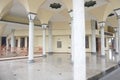 Kediri, East Java Indonesia - February 21th 2021: The porch of the great mosque of kediri city