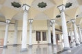 Kediri, East Java Indonesia - February 21th 2021: The porch of the great mosque of kediri city