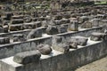 Kediri, East Java Indonesia - March 15th, 2021: The ruins of surowono temple in Kediri, East Java Indonesia