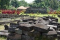 Kediri, East Java Indonesia - March 15th, 2021: The ruins of surowono temple in Kediri, East Java Indonesia