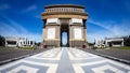 Kediri, Indonesia - March 20, 2018: Monument Simpang Lima Gumul