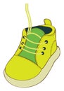 Keds, vector or color illustration