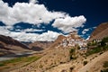 Kee Monastery in Spiti valley Royalty Free Stock Photo